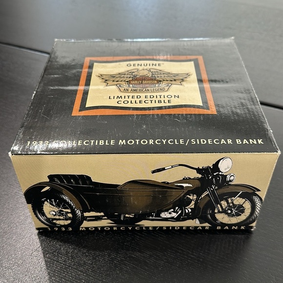 Harley-Davidson Numbered Limited Edition 1933 Motorcycle Sidecar Ultra Edition - Picture 11 of 14